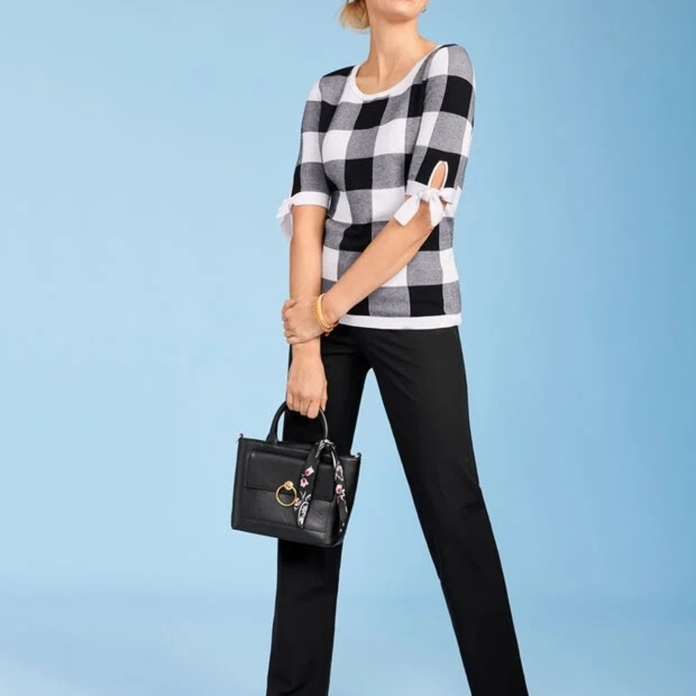 Talbots Black Newport Pants 16W